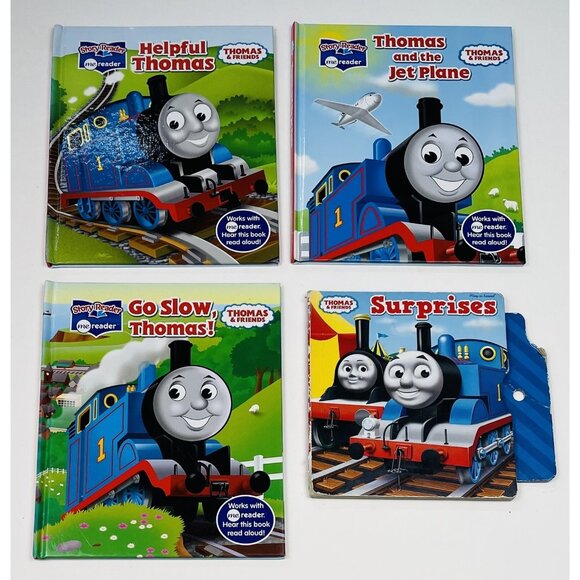 Lot 4 Thomas & Friends Tank Engine Train Children's BOOKS Hardcover Board - Picture 1 of 3